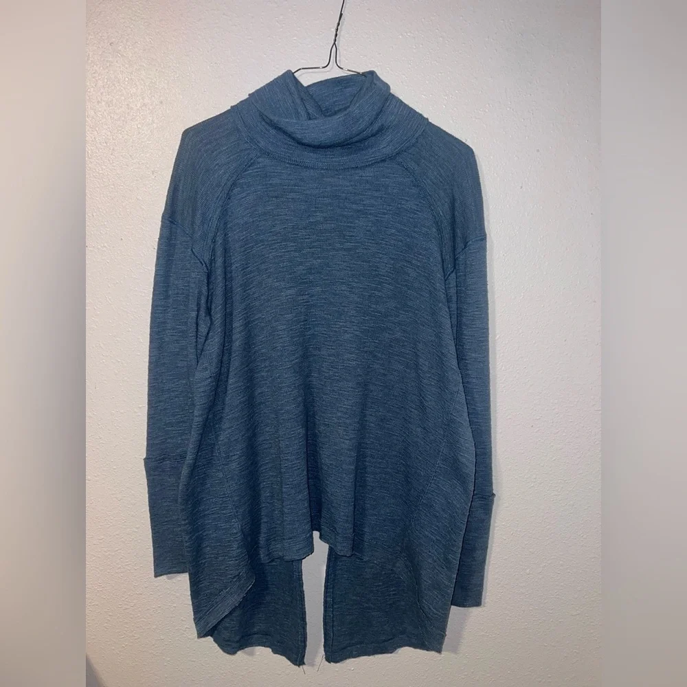 We The Free Slate Blue Knit Sweater